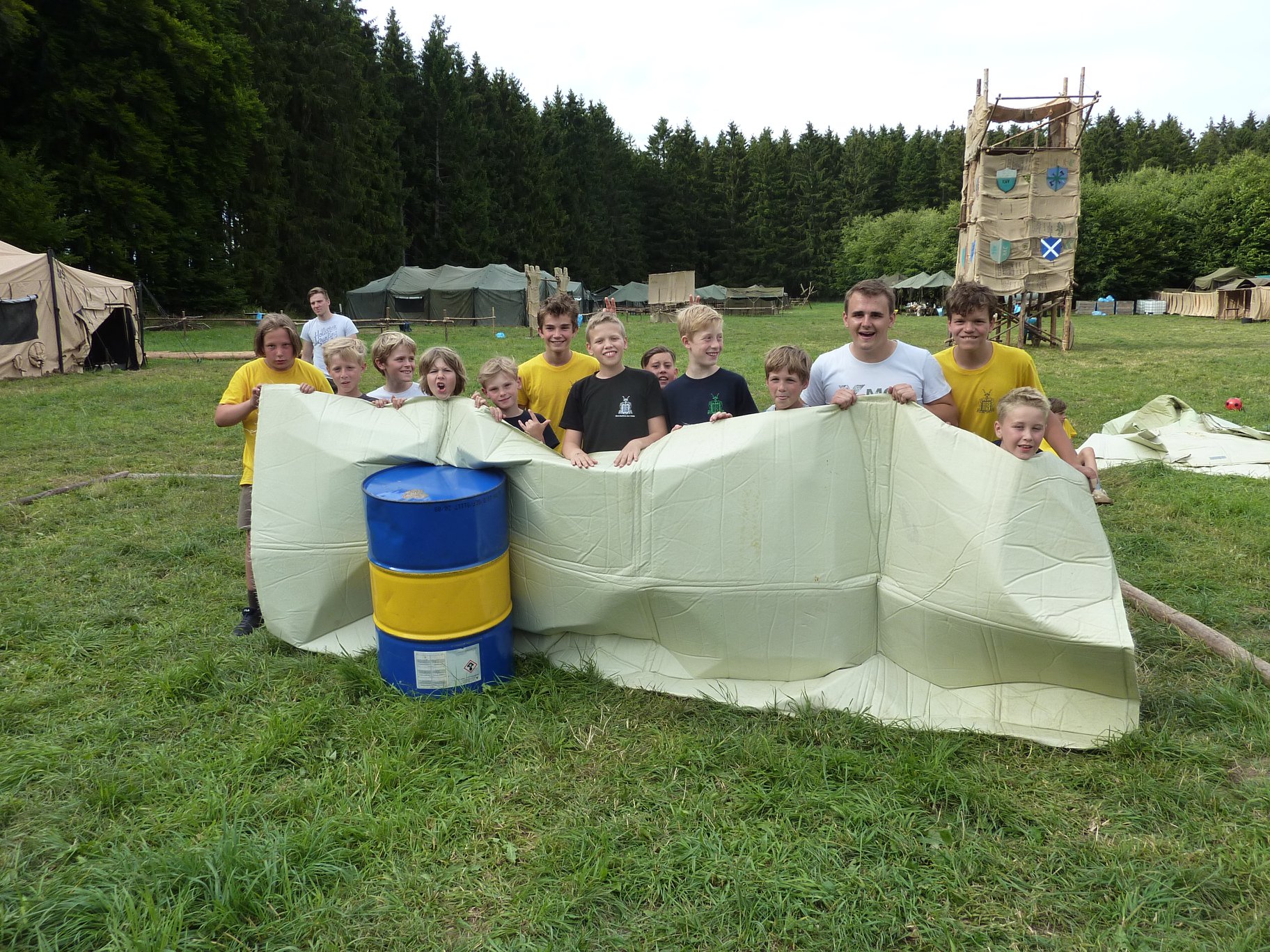 Sint-Martinus den XIIde - Kamp Losange algemeen